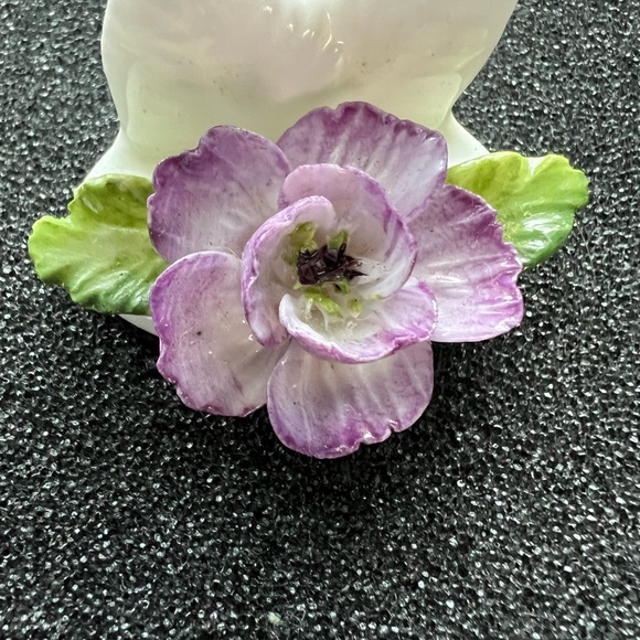 Card Holder Coalport Porcelain bone china, 8 pieces made in England, pre-owned. - Picture 3 of 11